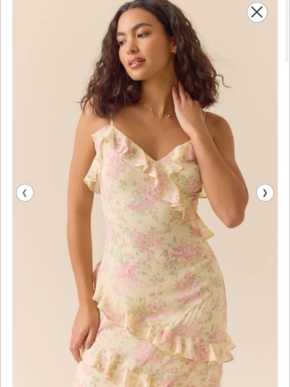 NWT Mynzi Floral Altar'd State Maxi Large - Picture 5 of 10